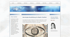 Desktop Screenshot of kepler-institut.at